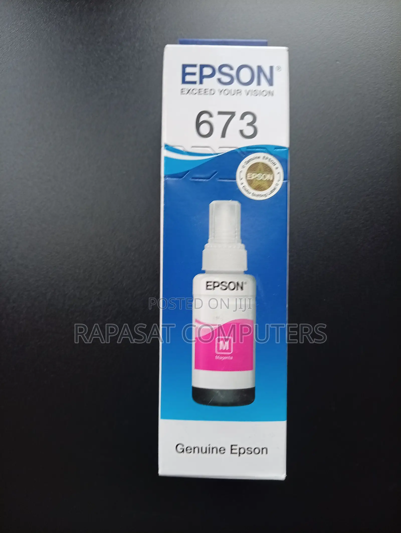 Epson 673 Magenta Ink Bottle