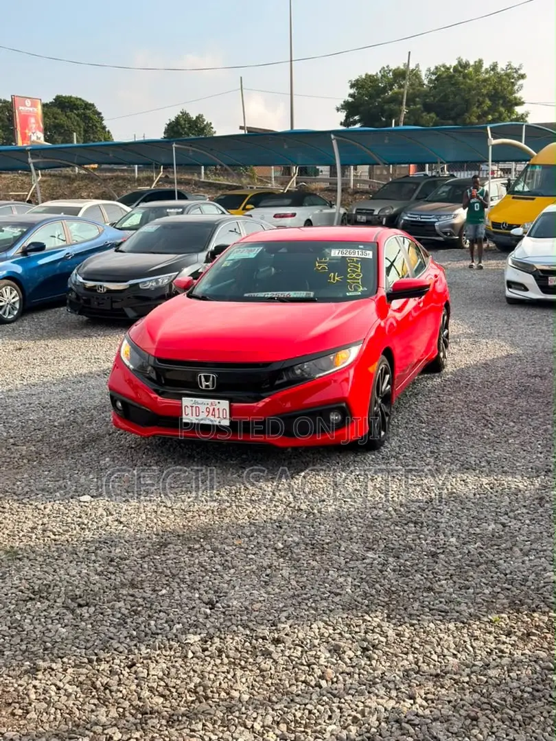 Honda Civic Sport Sedan 2020 Red
