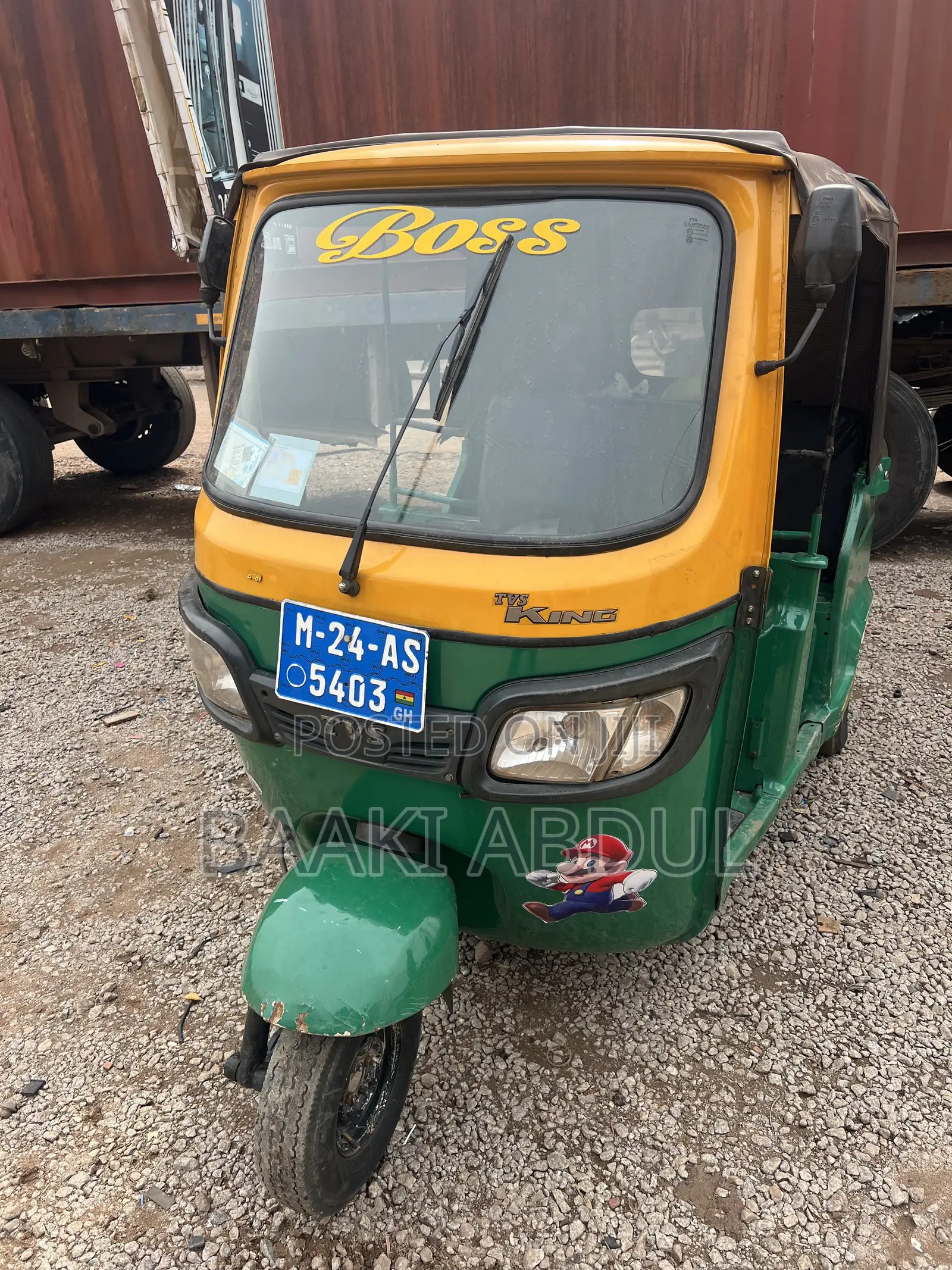 TVS King Deluxe Plus iTouch Start 2024 Green