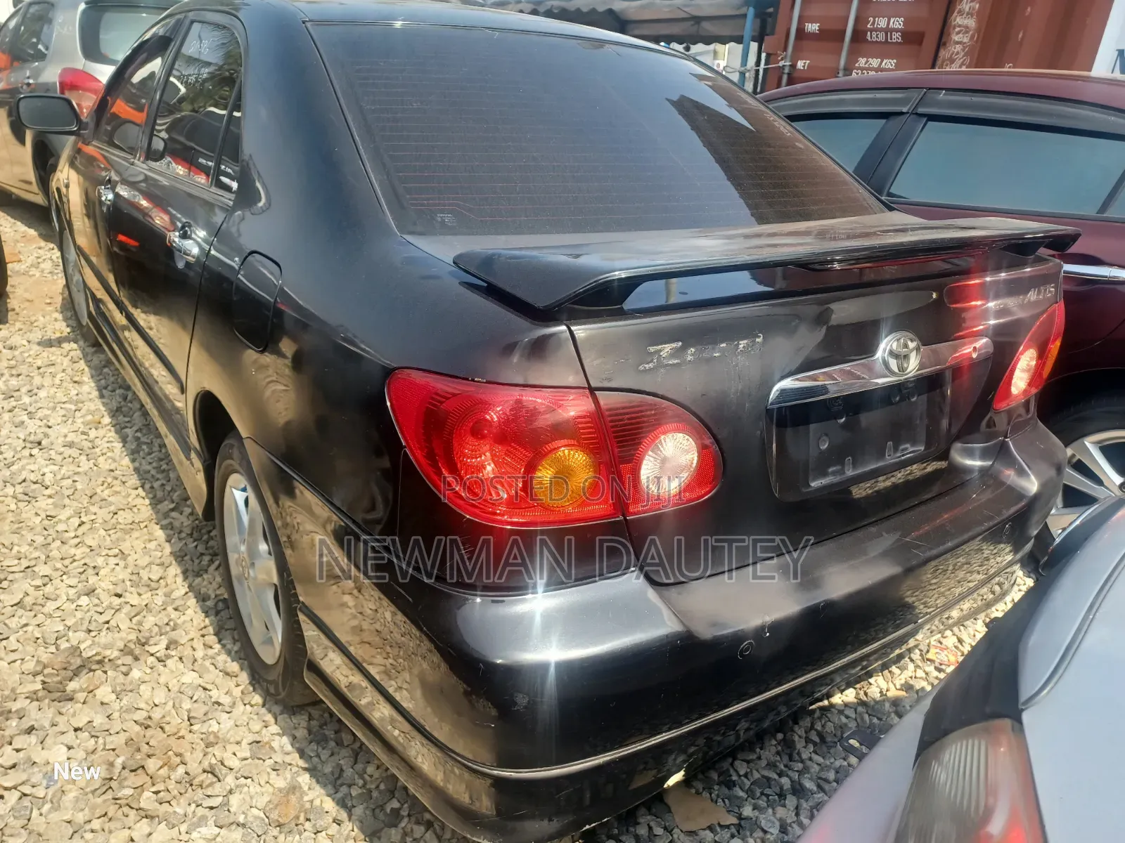 Toyota Corolla 2008 Black