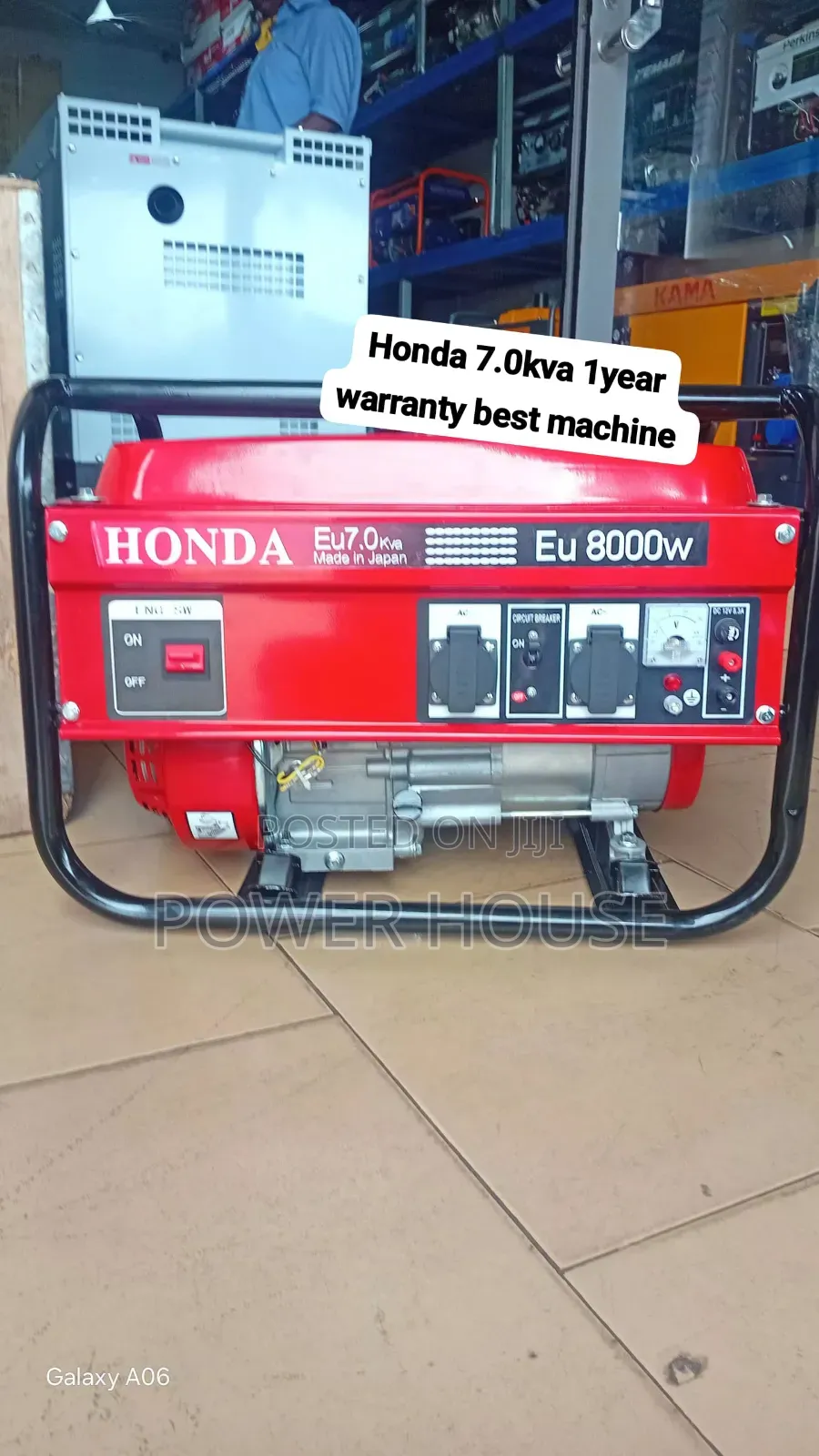 Fast Power Honda 7.0kVA Generator for Home Business