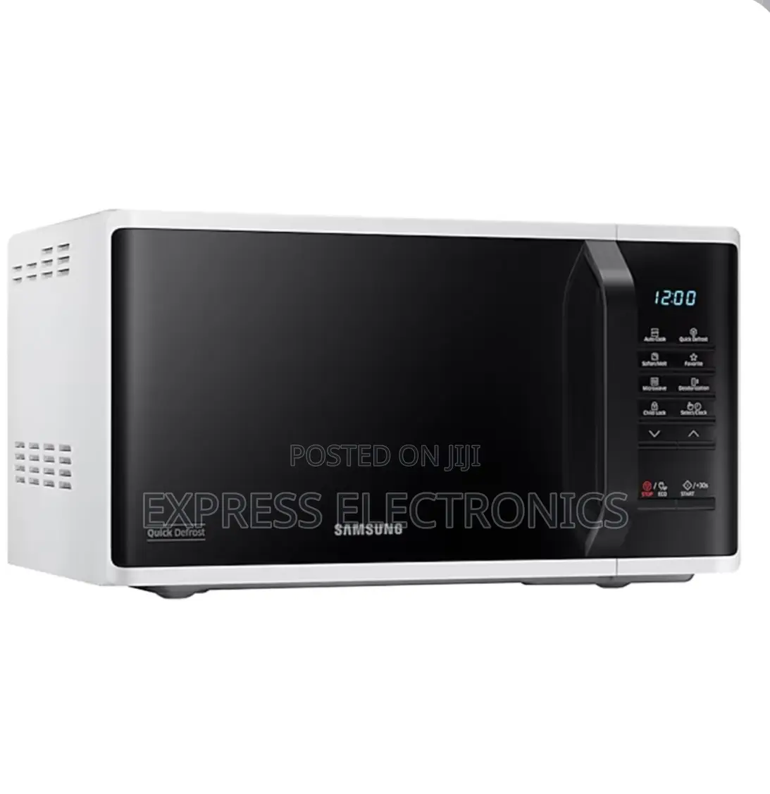 Samsung 23l Ms23k3513aw/Sg Solo Microwave - White