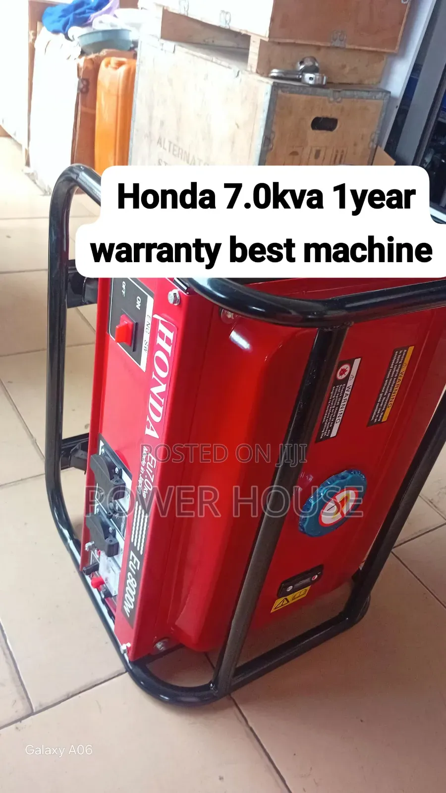 Premium Honda 7.0kVA Pull Start Generator in Best Price