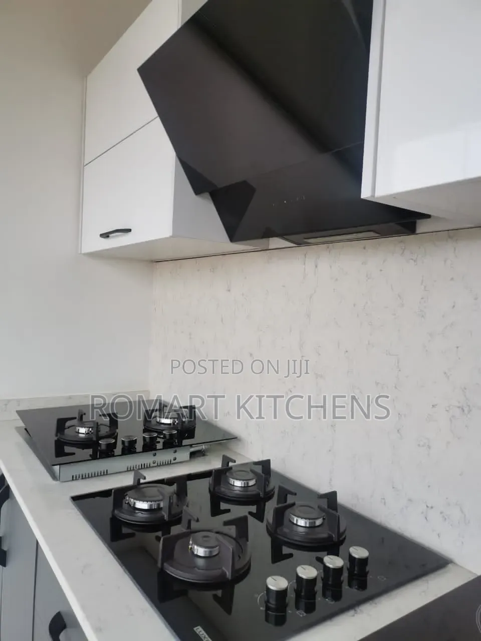 Top Turkish 60cm Inbuilt Glass Set. Oven, Burner and Heat Extractor