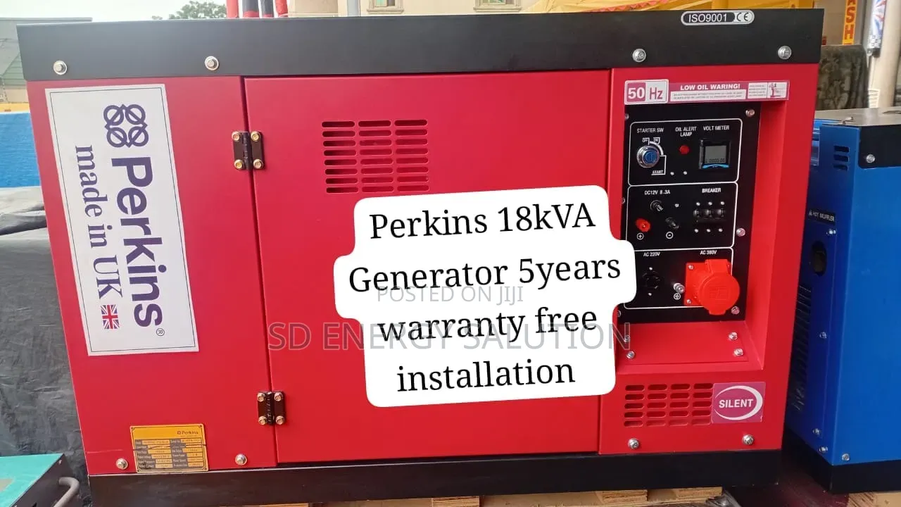 Perkins 18kVA Diesel Genset – Long-Lasting Performance