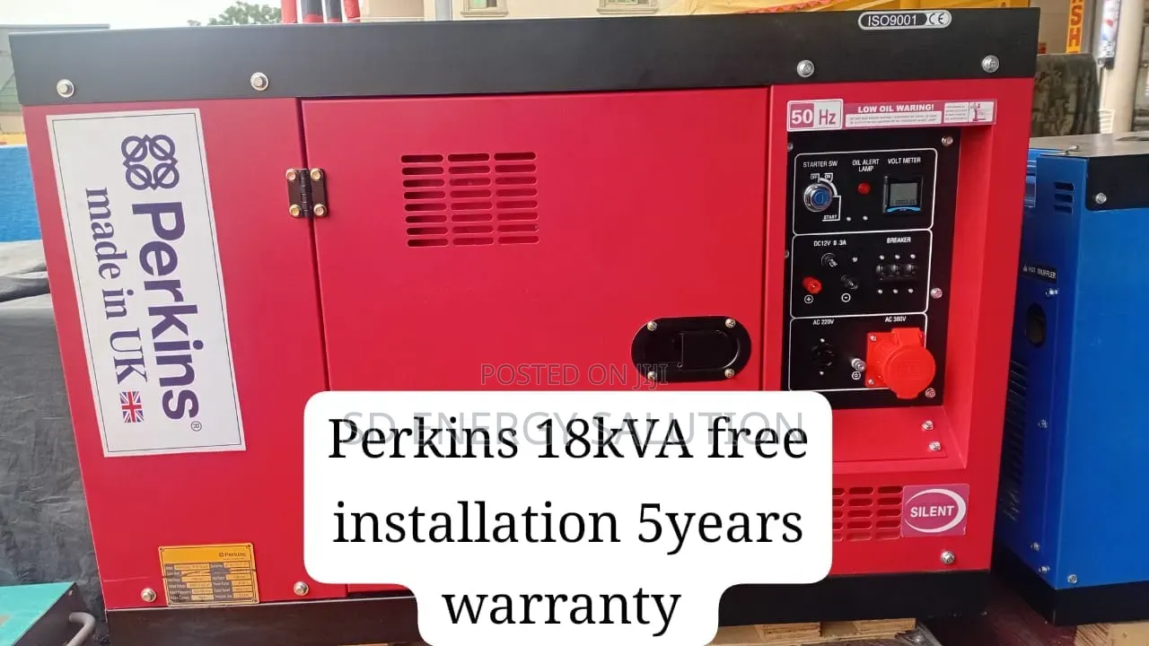 Perkins 18kVA Diesel Genset – Long-Lasting Performance