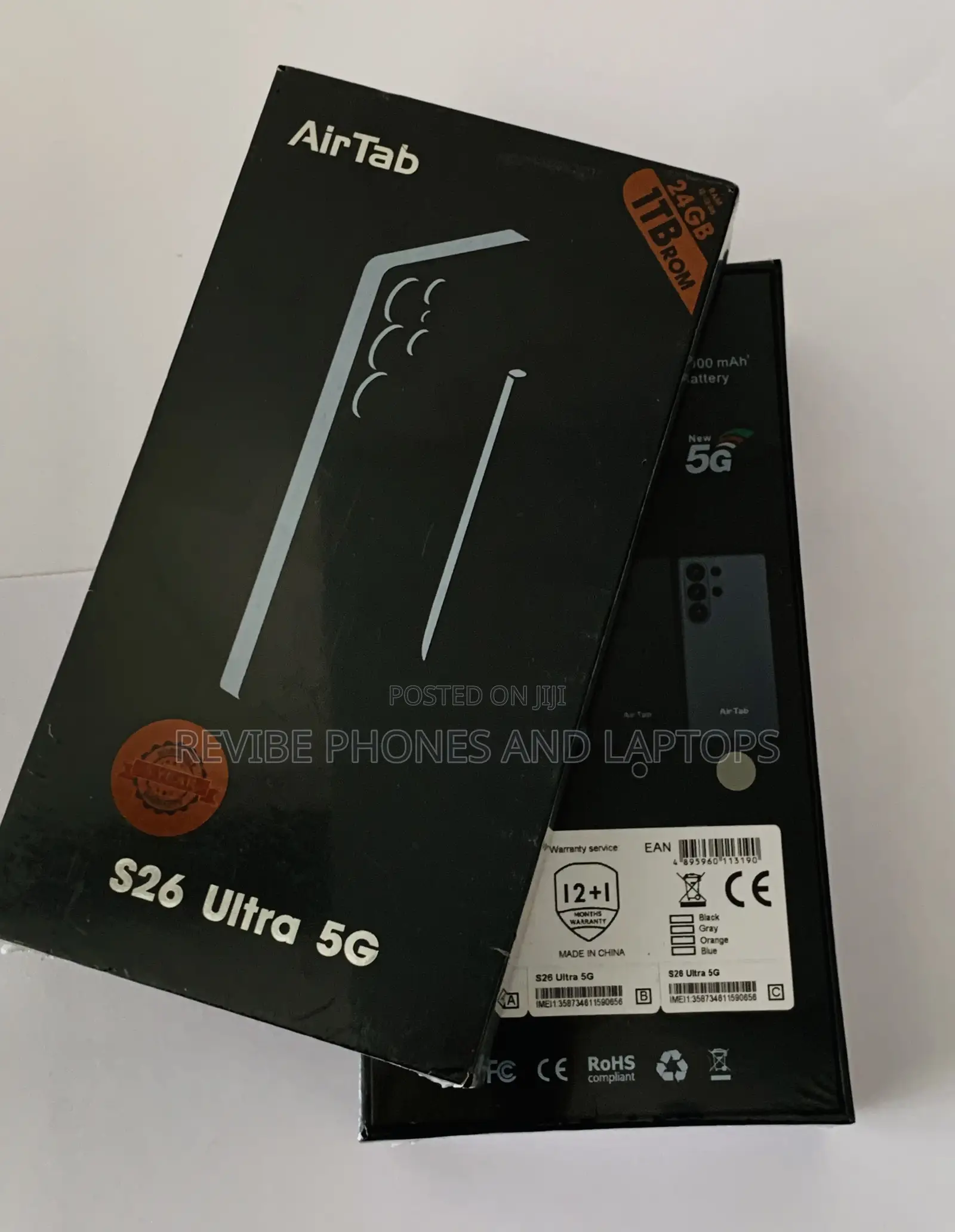 New AirTab S25 Ultra 5G 1 TB Gray