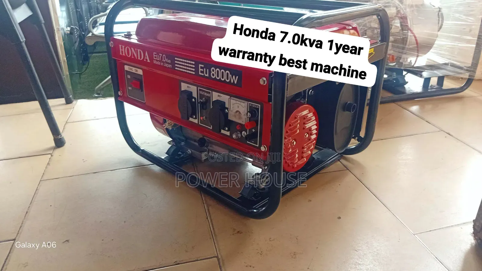 Quality Honda 7.0kVA Generator at Great Value