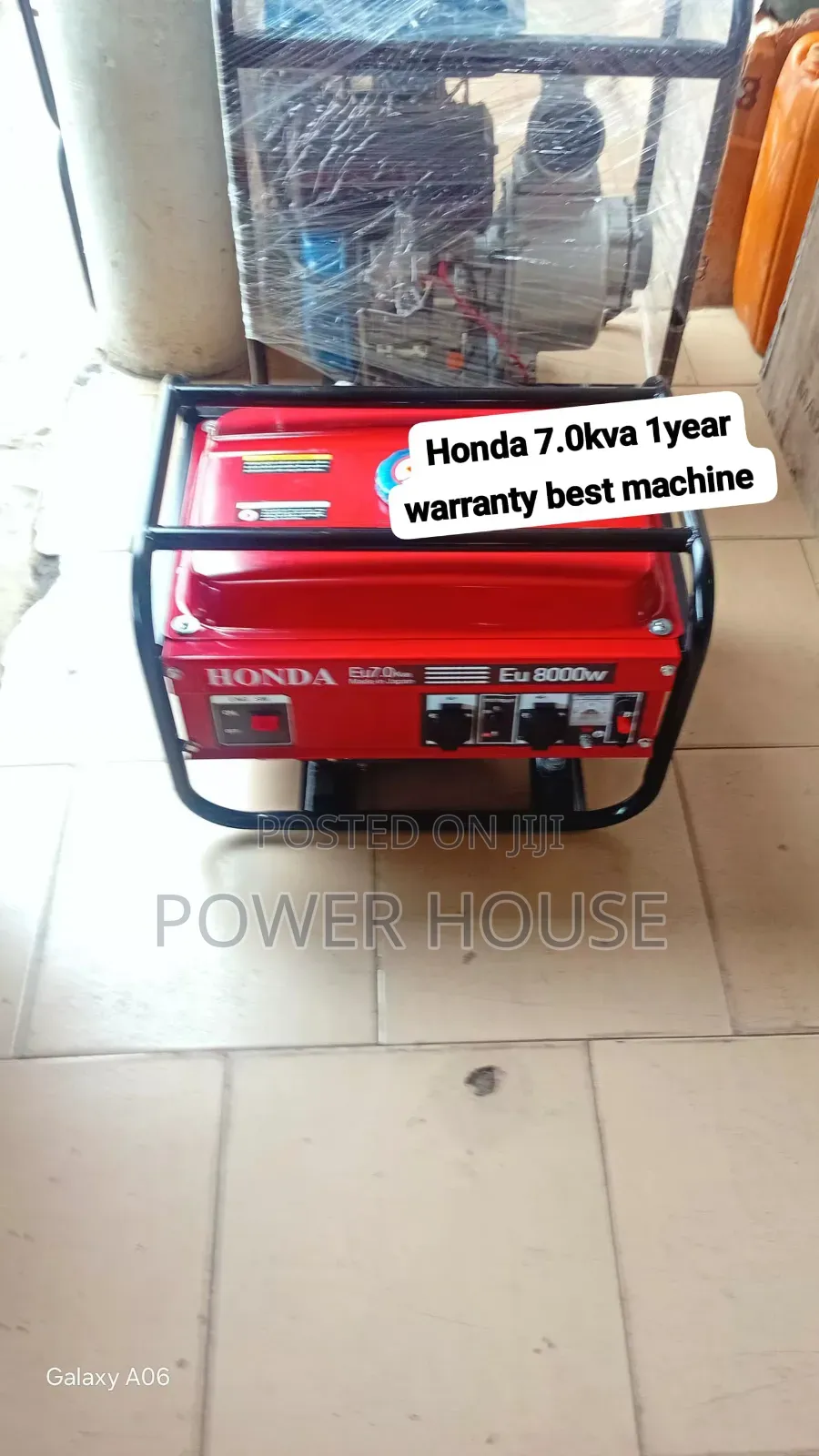Original Honda 7.0kVA Pull Start Petrol Generator – Powerful, Fuel