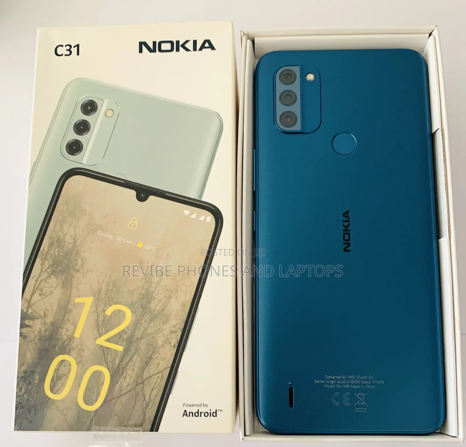 New Nokia C31 128 GB Blue