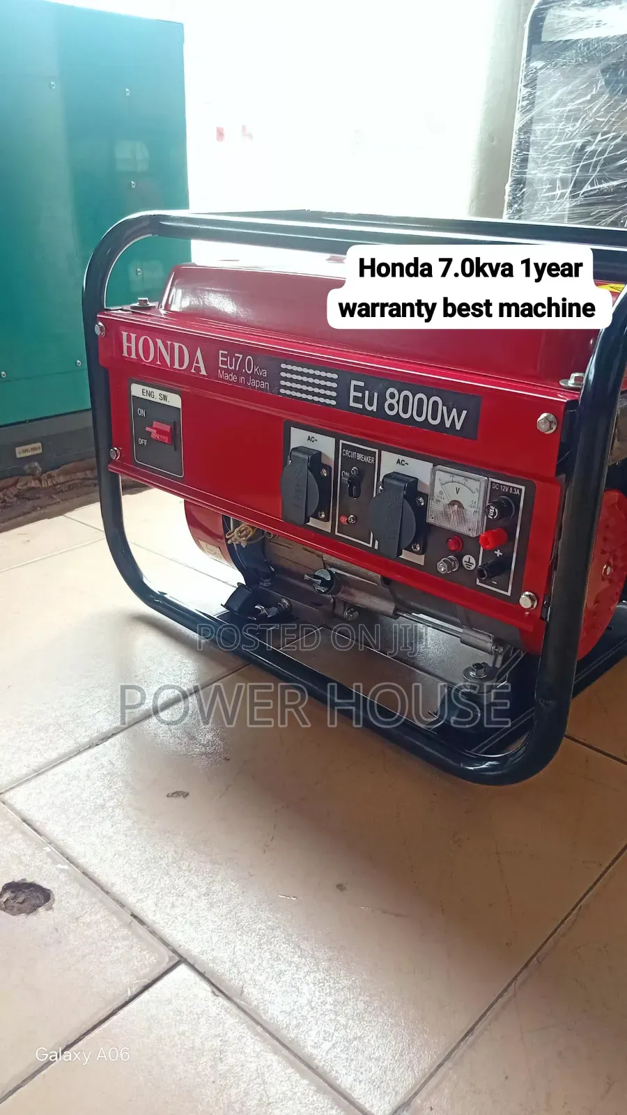 7.0kVA Petrol Generator With Pull Start Reliable Power Anytime