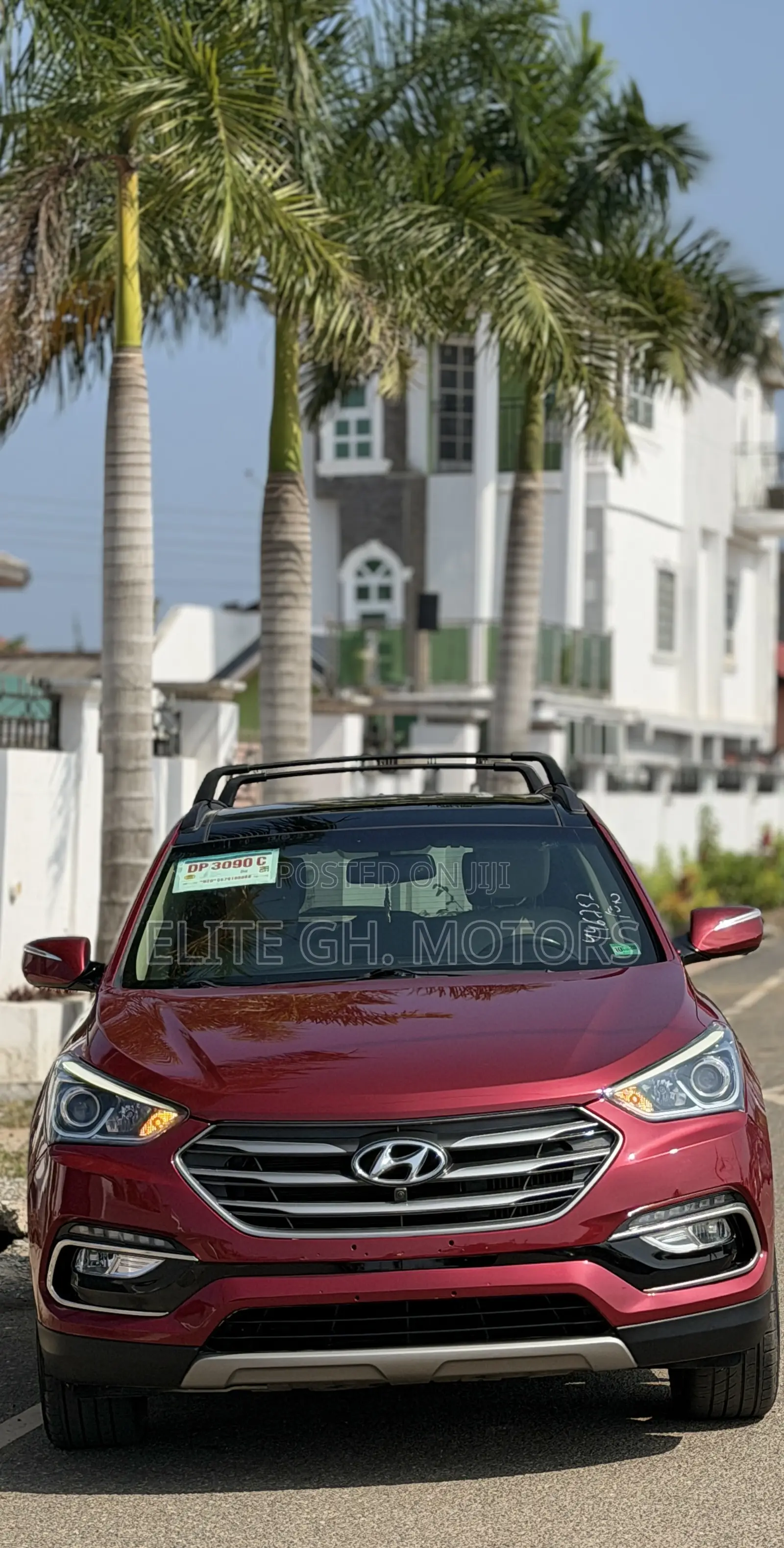 Hyundai Santa Fe SE Ultimate AWD 2017 Red