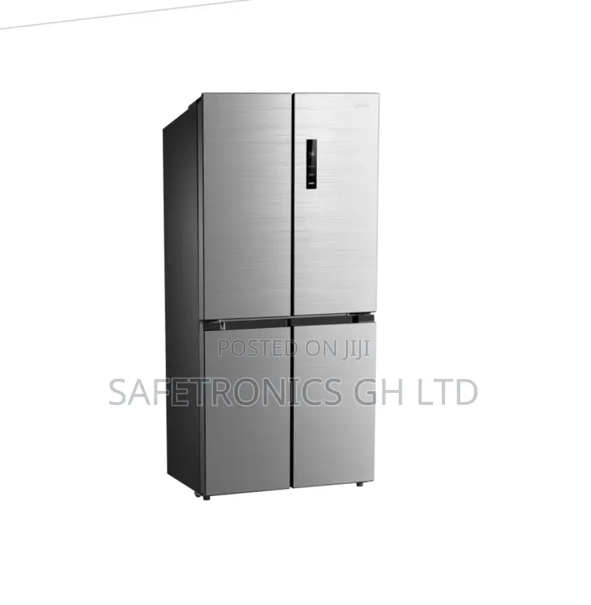 Zealous Grey Midea 474L 4-Door French Door Refrigerator