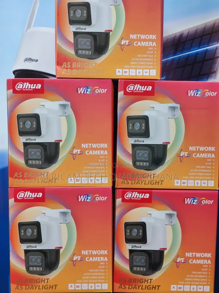 Dahua 4MP+2MP WizColor Vari-Focal Network PT Camera