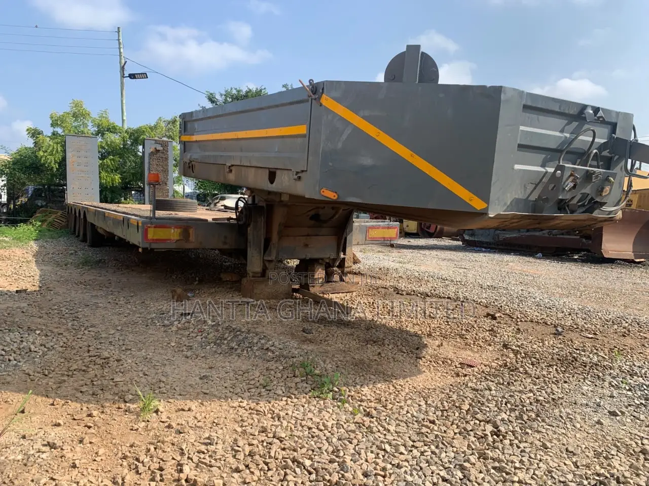 8-Axle Lowbed Trailer for Sale