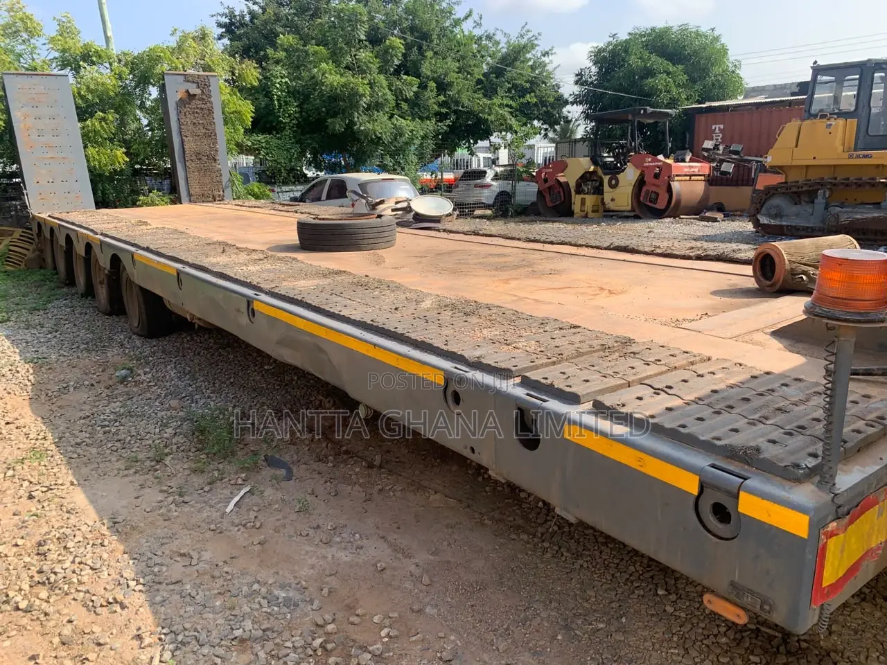 8-Axle Lowbed Trailer for Sale