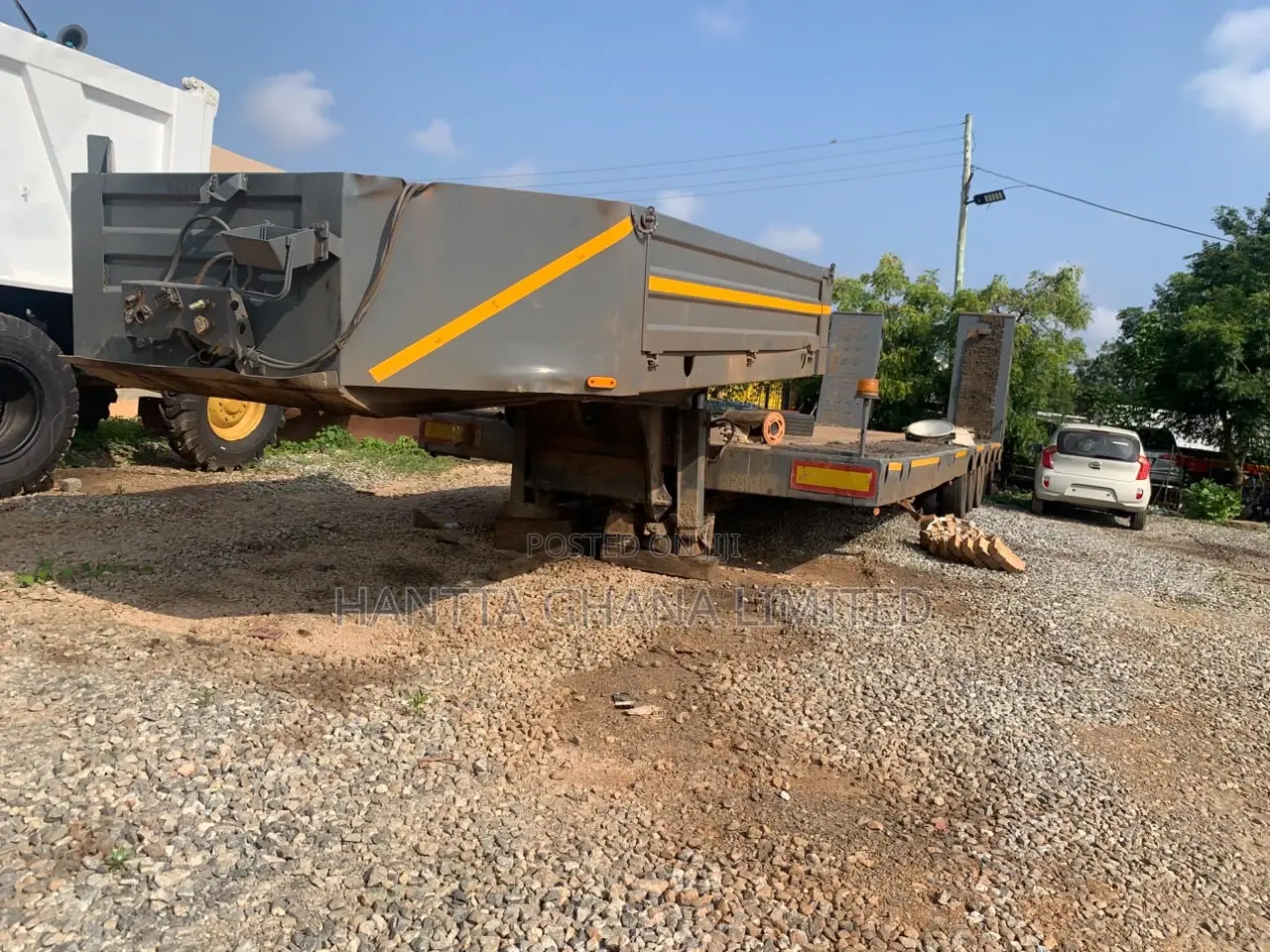 8-Axle Lowbed Trailer for Sale