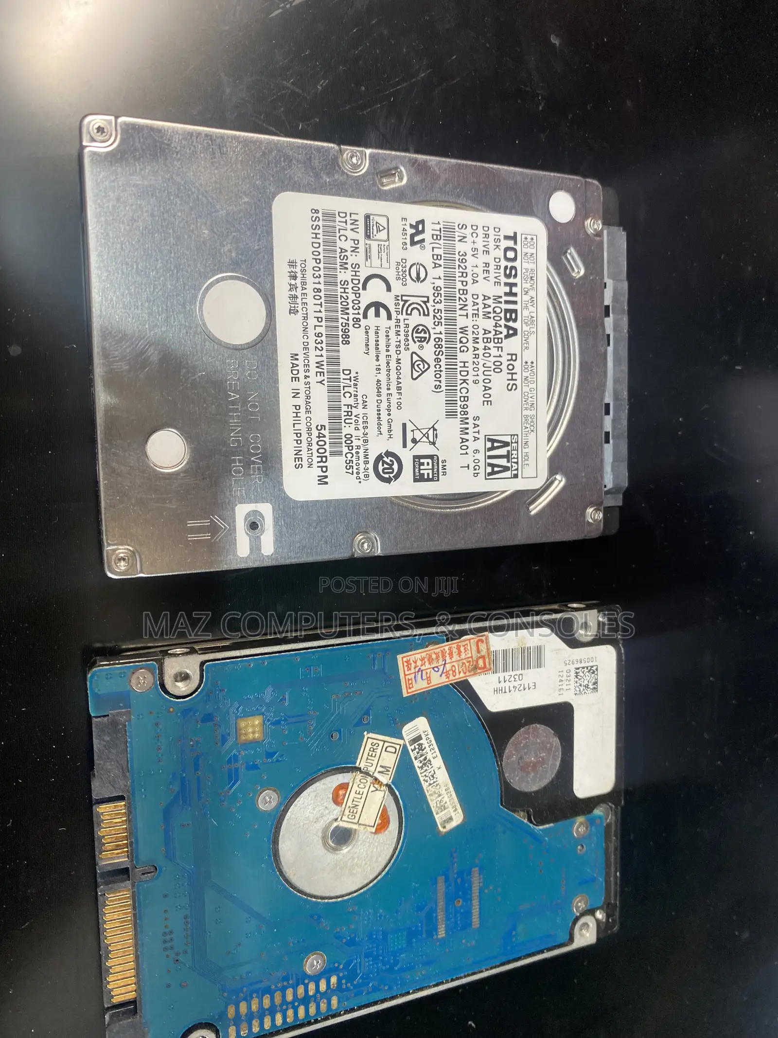 1TB Laptop Hard Disk Drive ( Toshiba