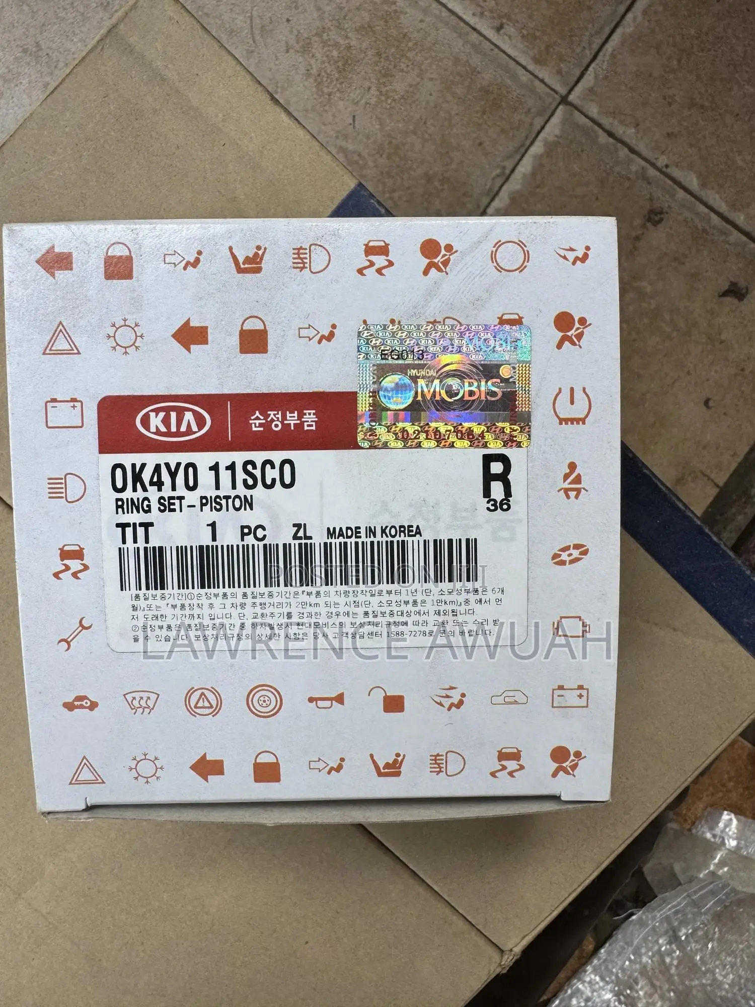 Kia Trade Mazda Swaraj SML Original Rings