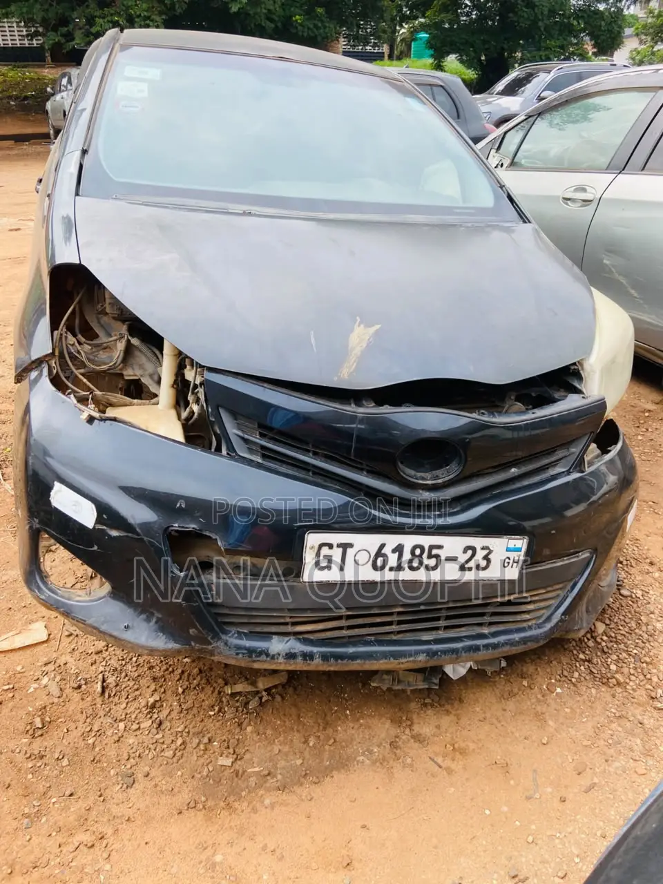 Toyota Vitz 2012 Black