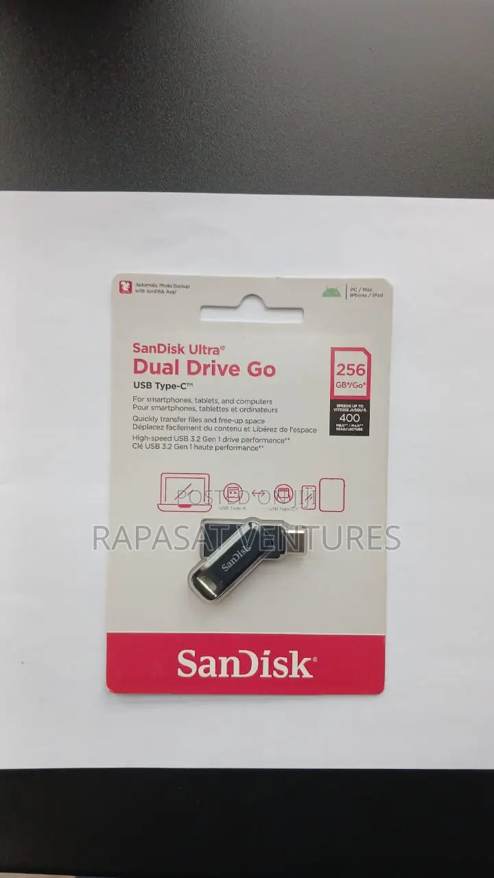 SanDisk Ultra Dual Drive USB Type-C Flash Drive - 256GB