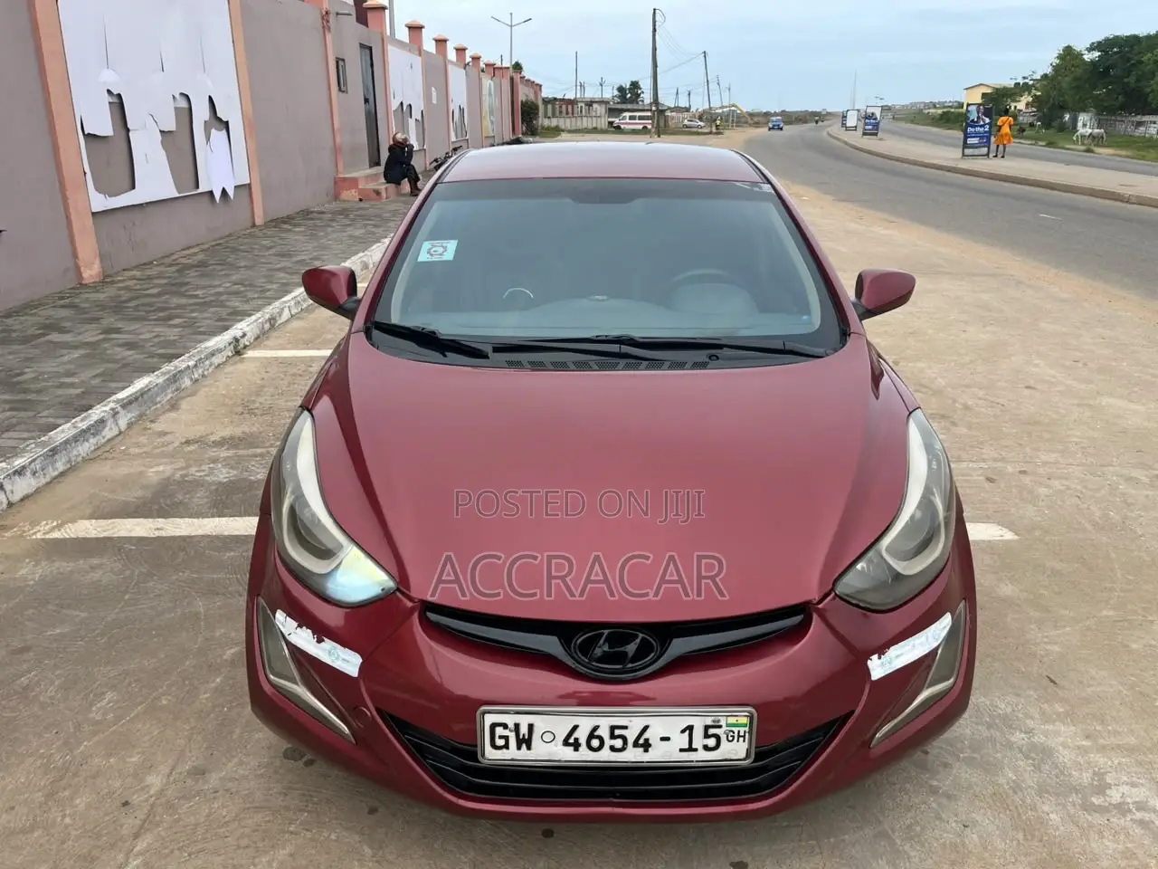 Hyundai Elantra 2013 Red