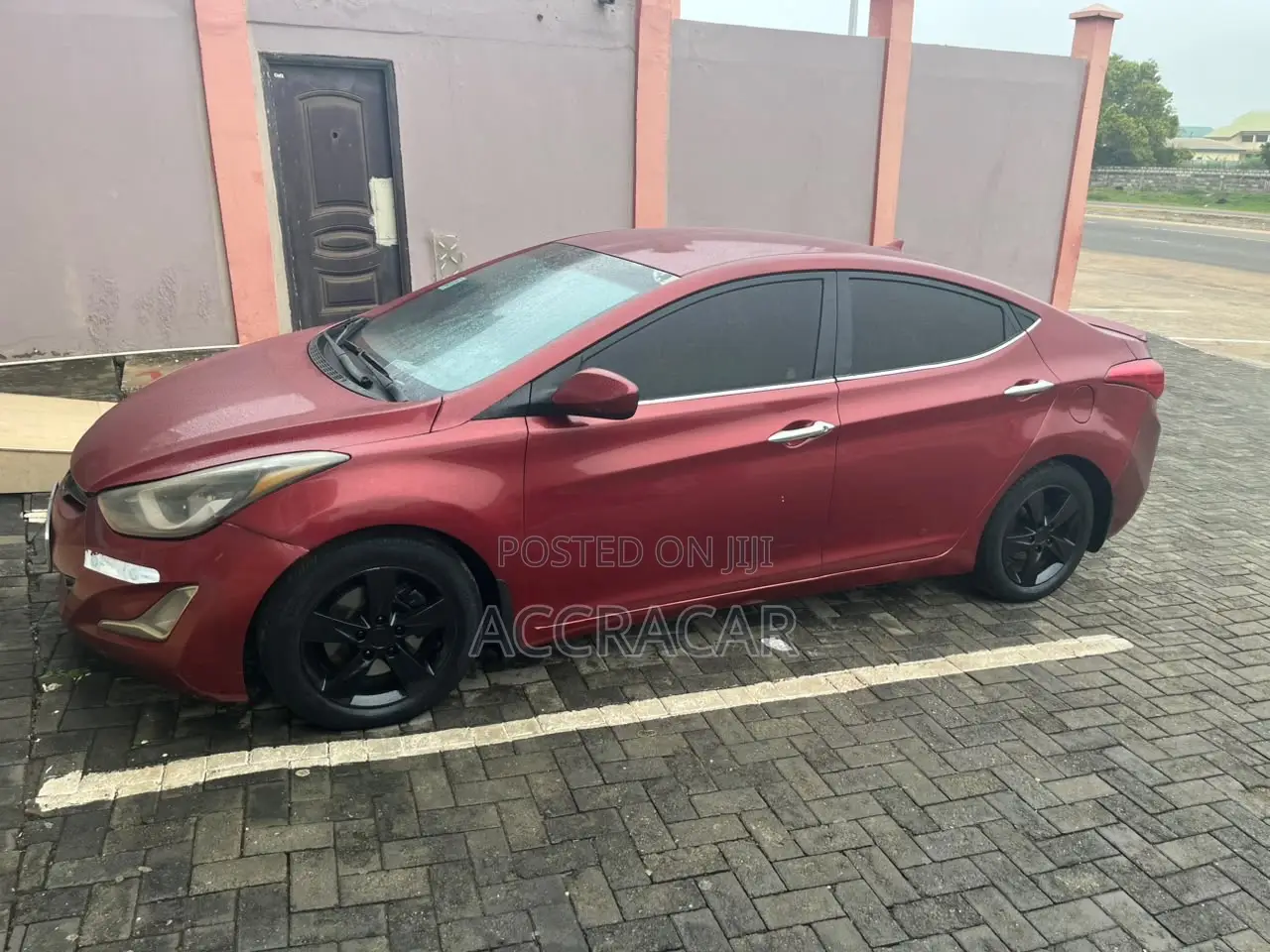 Hyundai Elantra 2013 Red