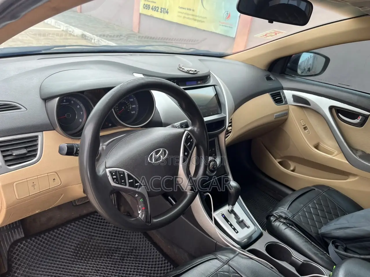 Hyundai Elantra 2013 Red