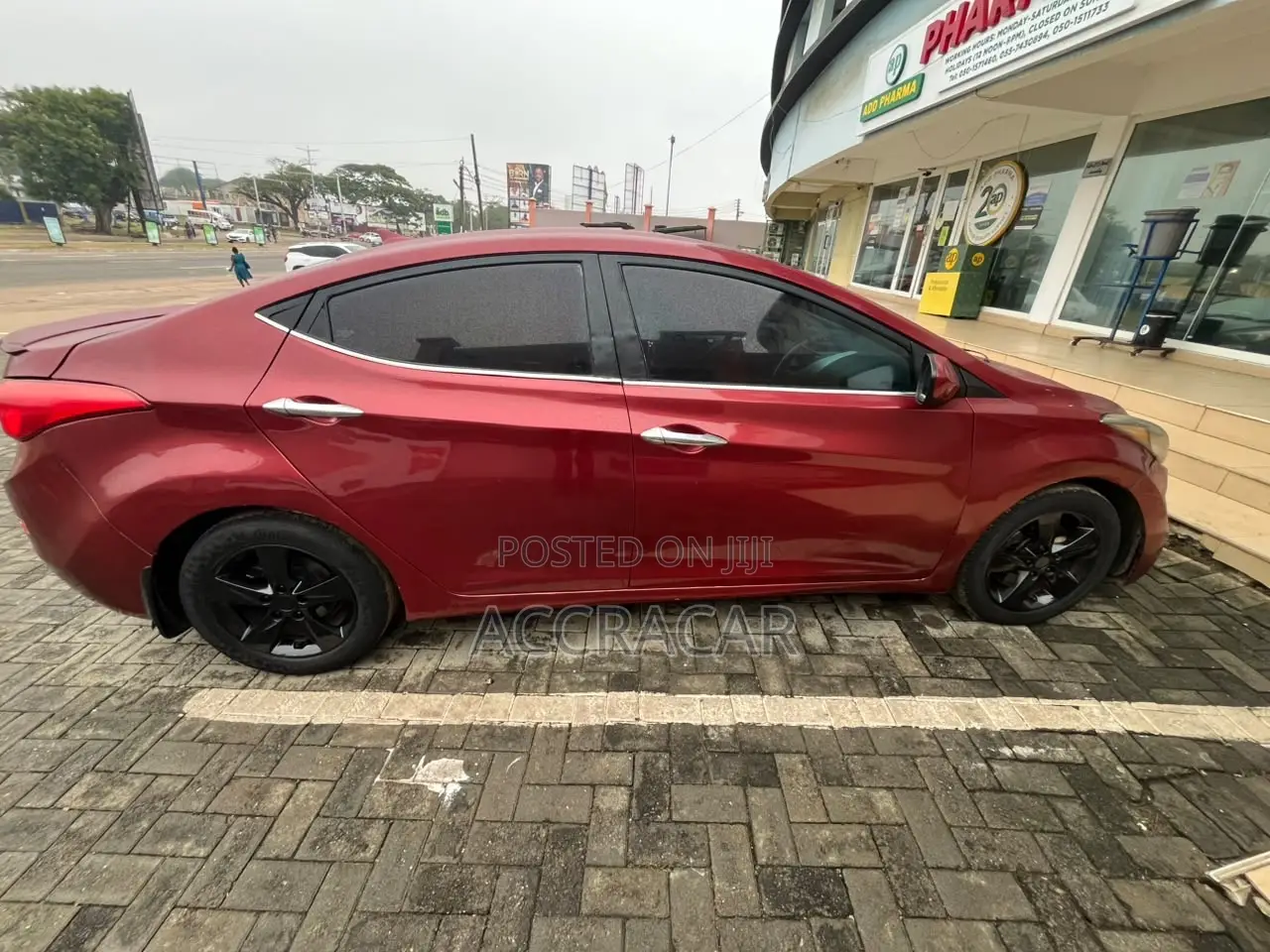 Hyundai Elantra 2013 Red