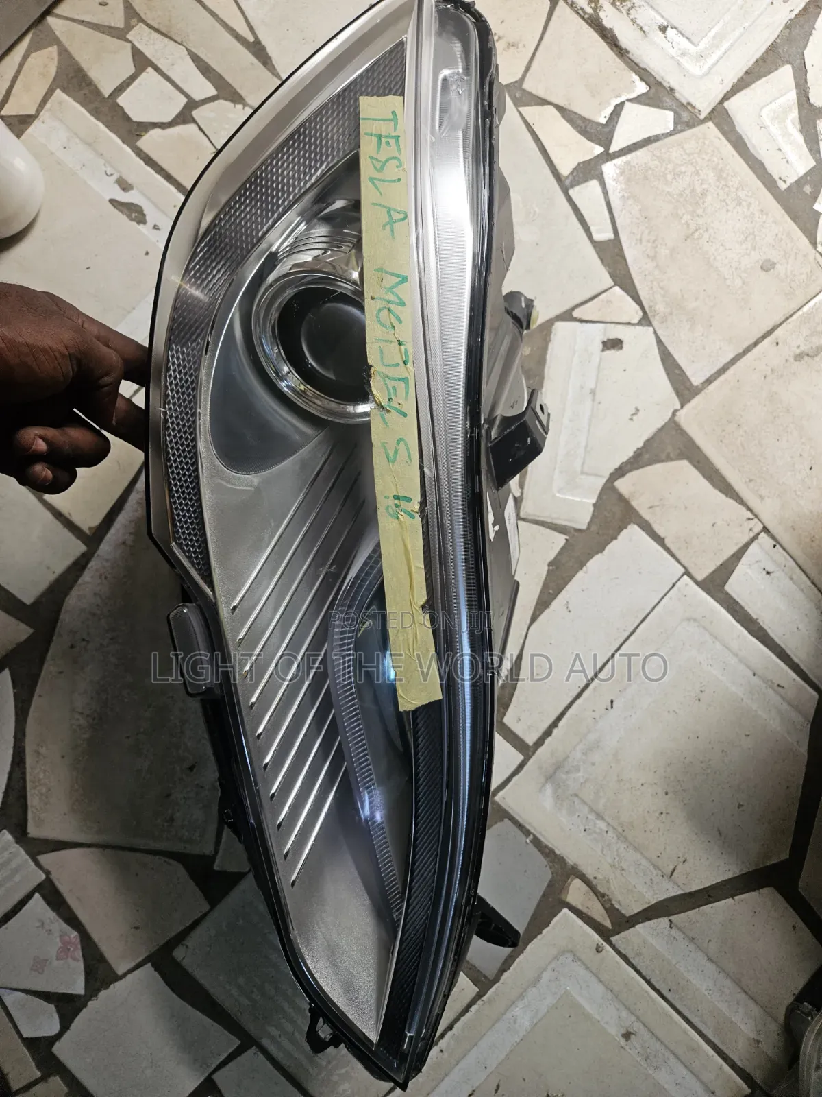 Tesla Model S Headlight 2015 Right Side Charger Type