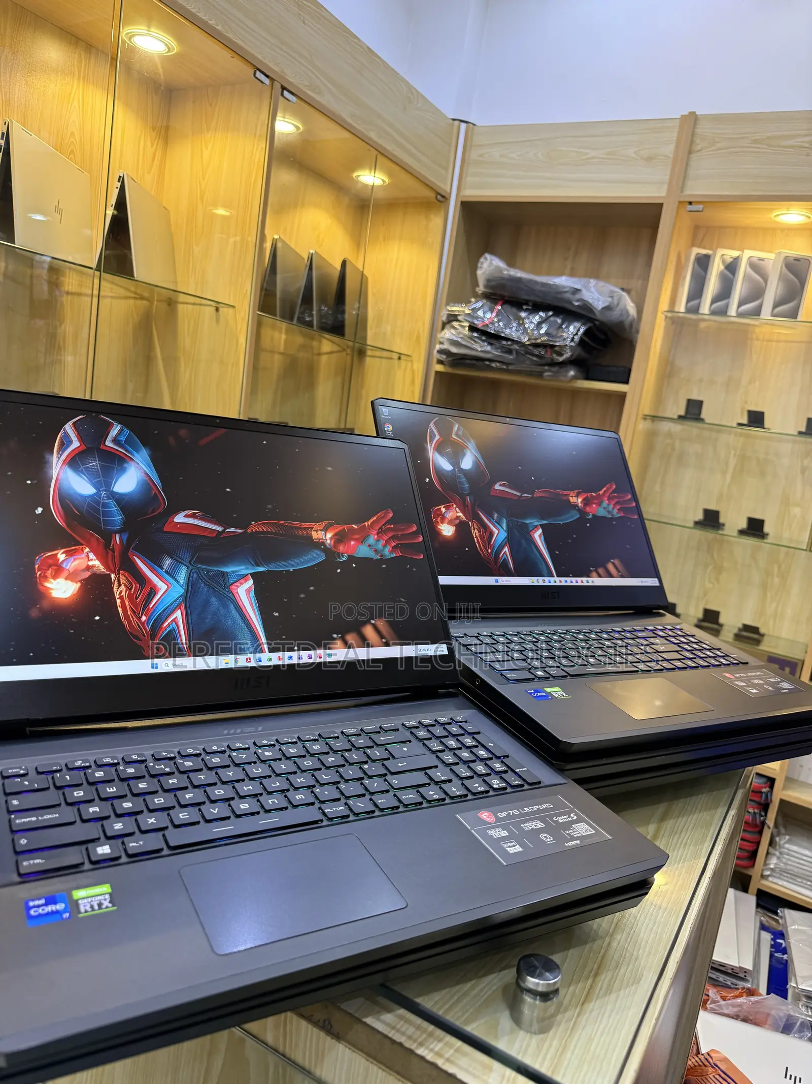 New Laptop MSI GP75 Leopard 32GB Intel Core i7 SSD 1T