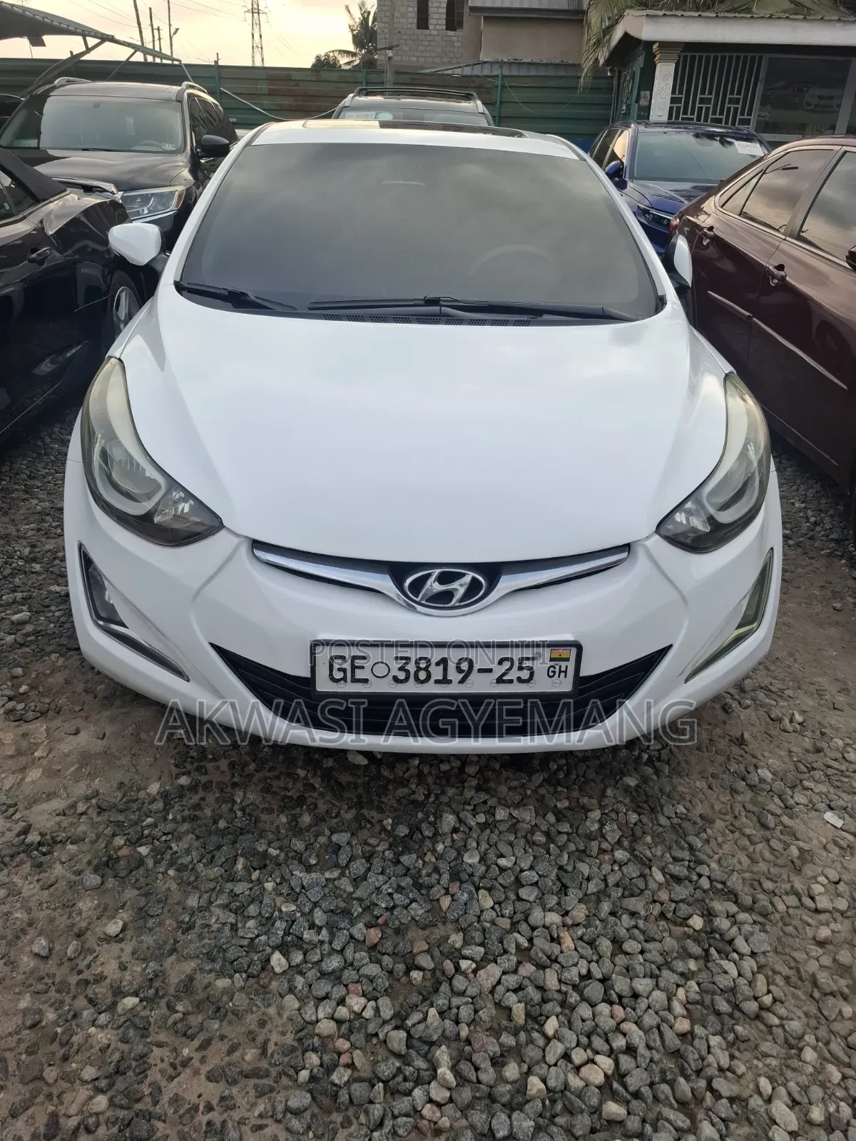 Hyundai Elantra 2014 White