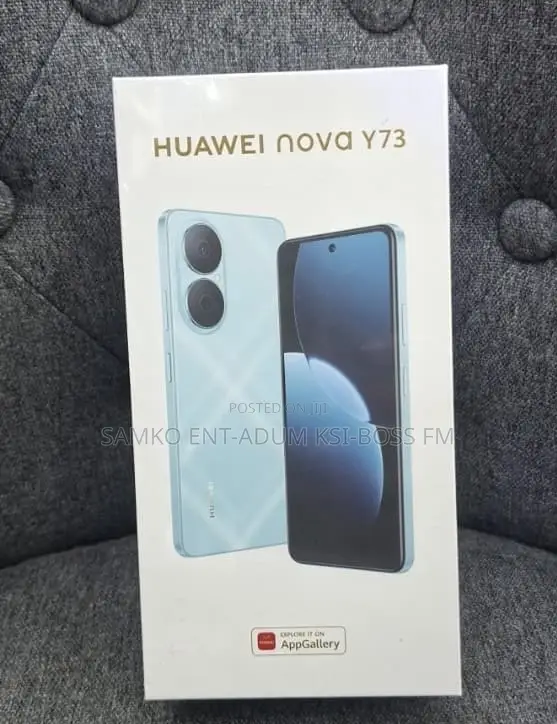 New Huawei Nova Y73 4G 256 GB Black