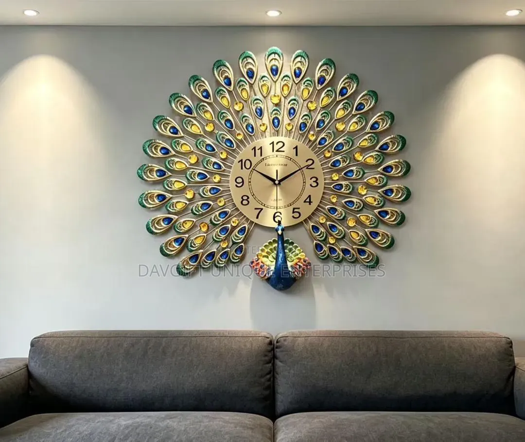 Peacock Wall Clock