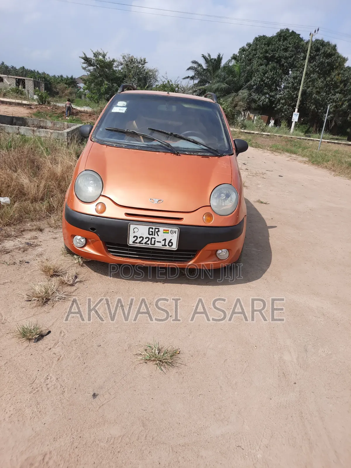 Daewoo Matiz 2008 Orange