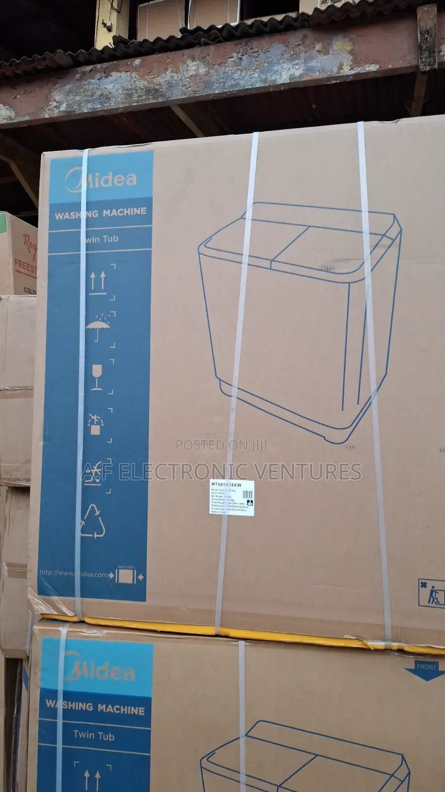 Midea 12kg Twin Tub Semi-Automatic Washing Machine