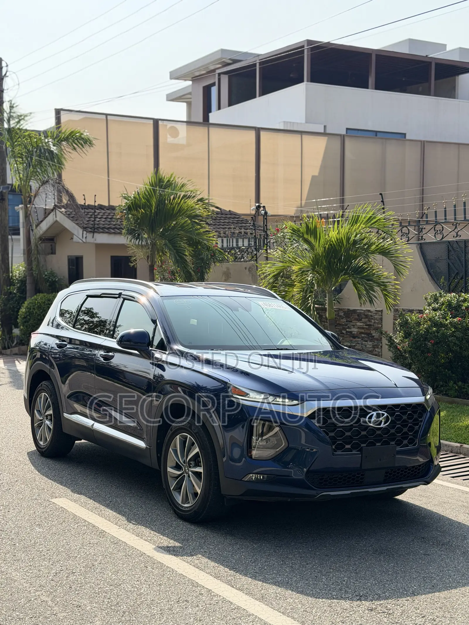 Hyundai Santa Fe SEL 2.4 AWD 2020 Blue