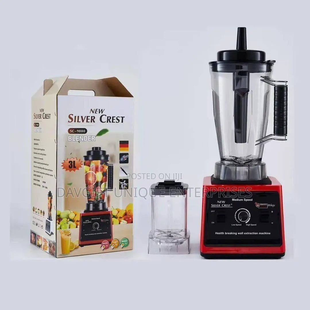 4L Cup Double Silver Crest Blender