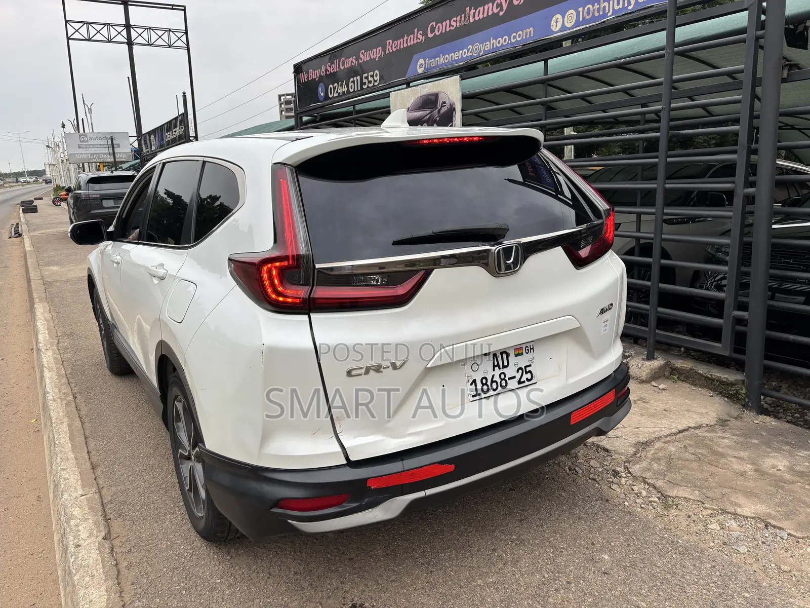 Honda CR-V EX-L AWD 2020 White
