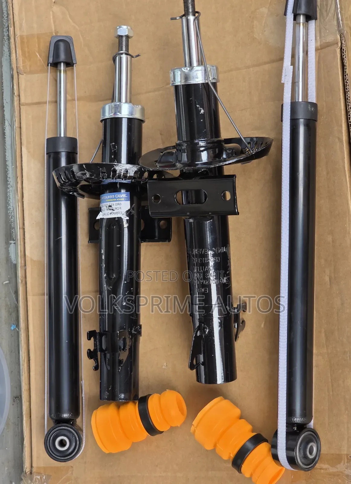 Set of Front and Back Shocks Absorbers Fits VW Škoda/Polo