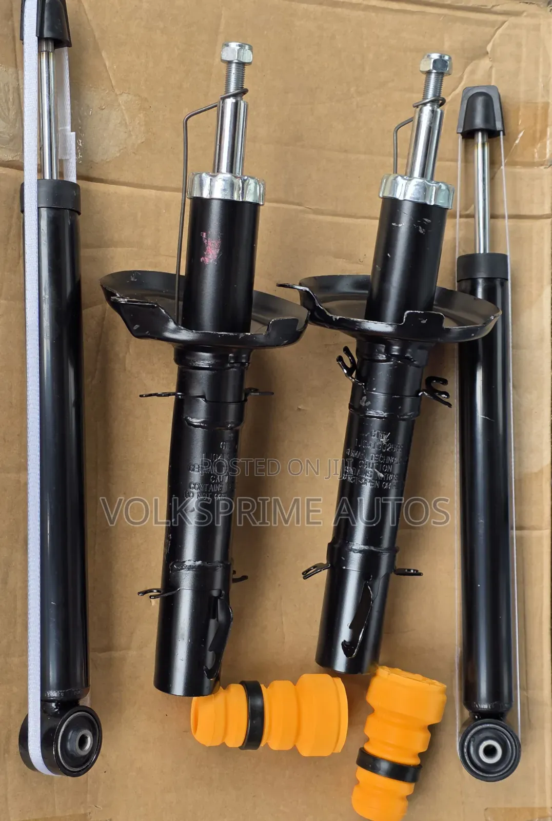 Set of Front and Back Shock Absorbers Fits MK Golf4/Jetta4
