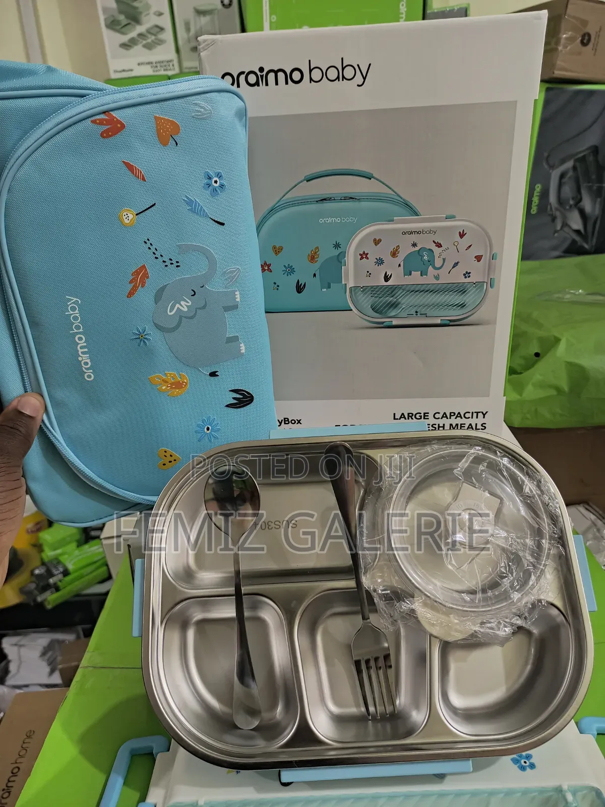 Oraimo TastyBox 1500ml Leakproof Kids Lunch Box