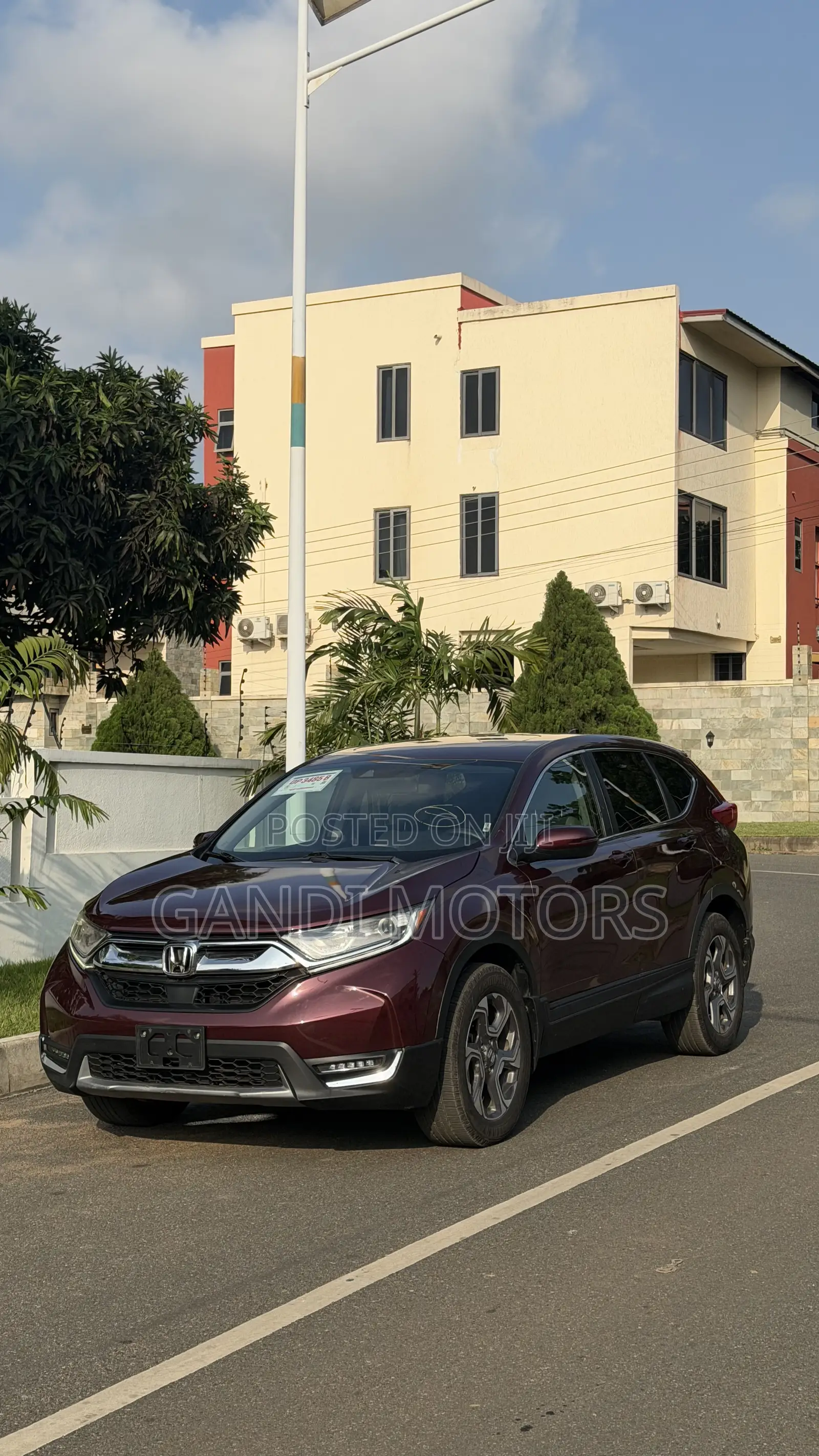 Honda CR-V EX AWD 2019 Burgundy