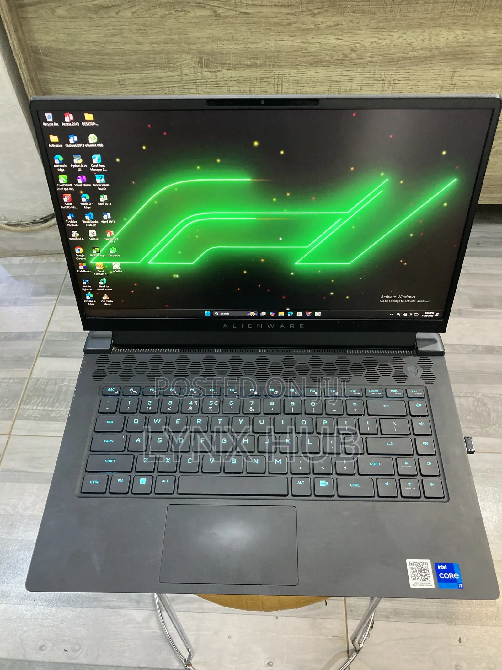 Laptop Alienware M15 R7 16GB Intel Core i7 SSD 512GB
