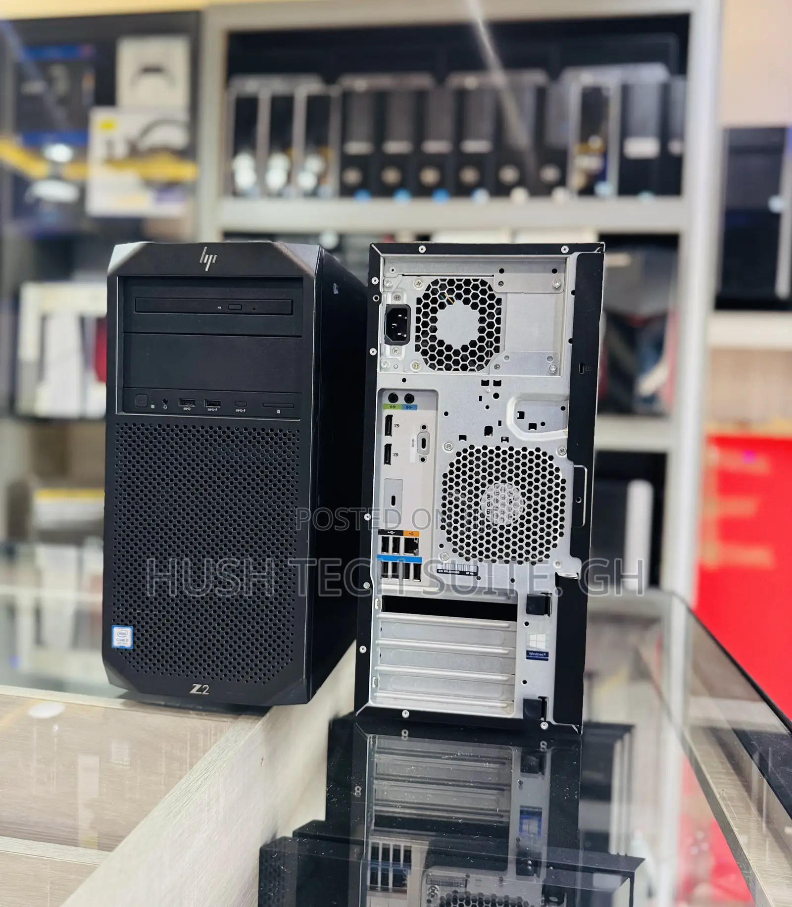 Desktop Computer HP Z2 G4 Tower 32GB Intel Core i7 SSD 256GB