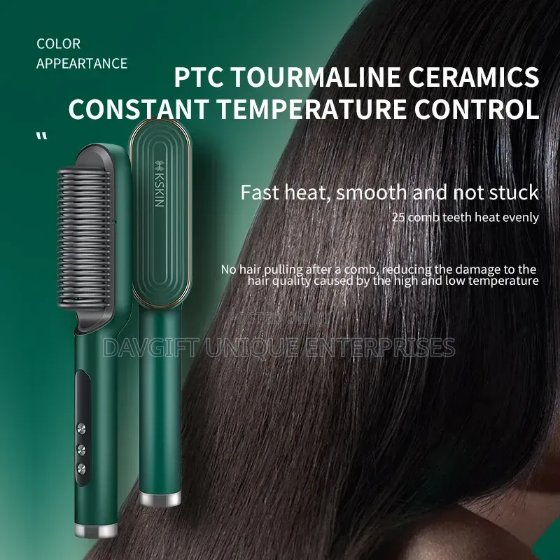 Brush Hair Straightner