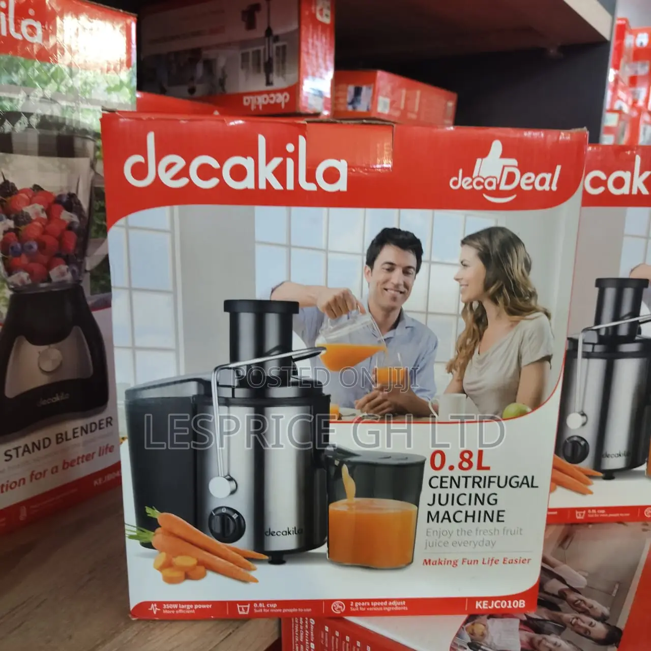 Price Slash on Our Strong 0.8L Centrifugal Decakila Juicer