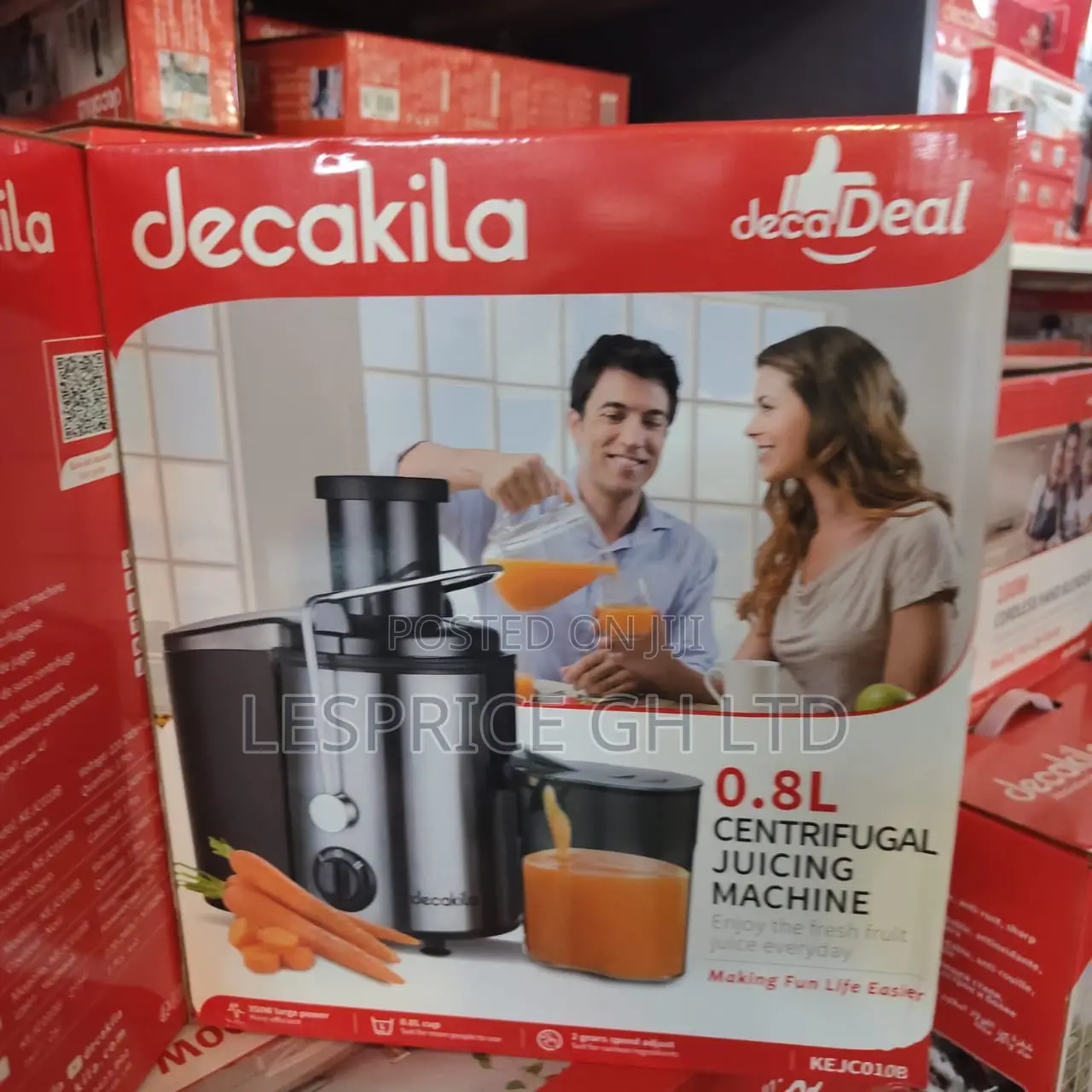Decakilas Numero Uno 0.8L Centrifugal 350W Juicer