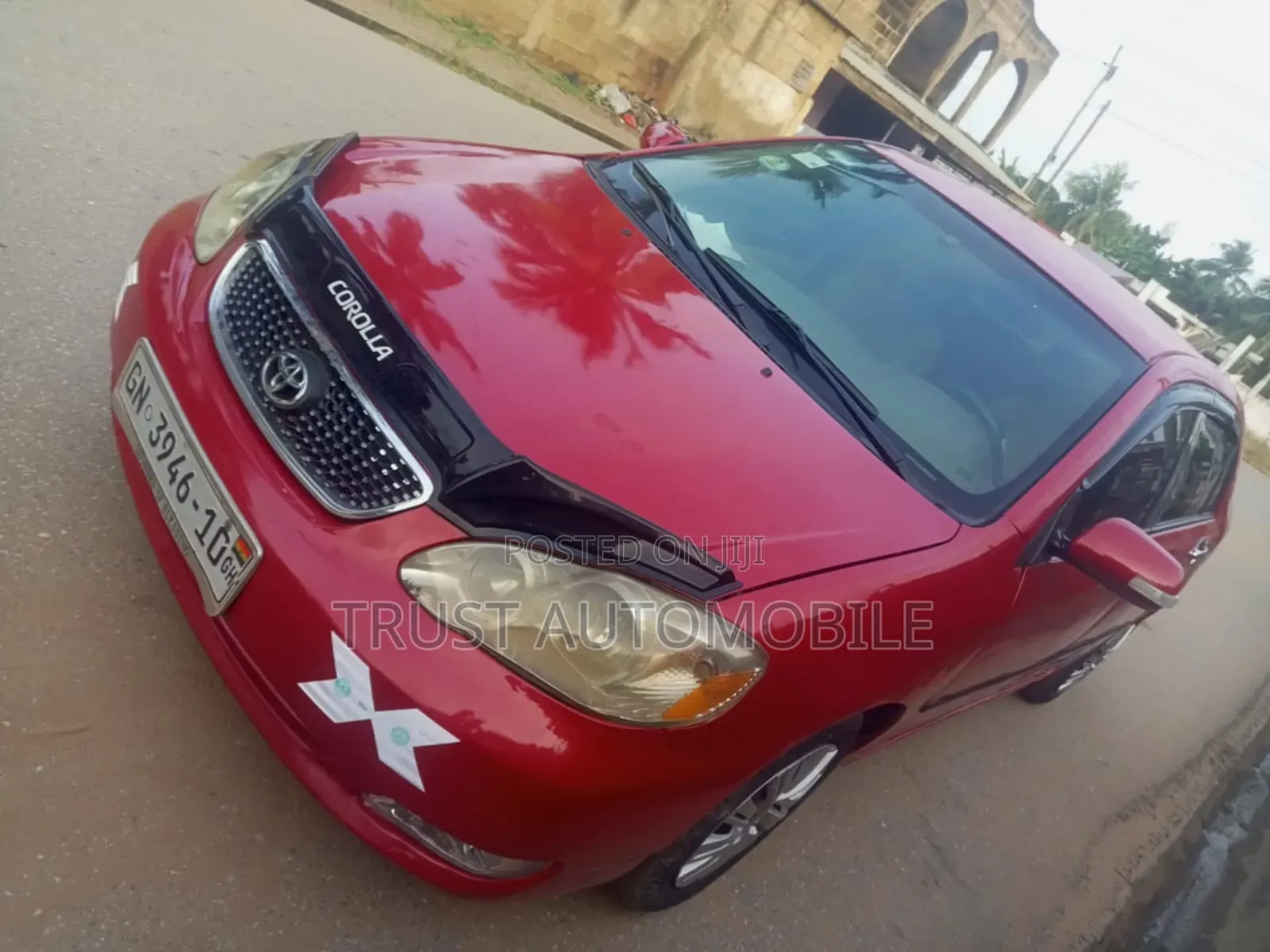 Toyota Corolla LE 2007 Red