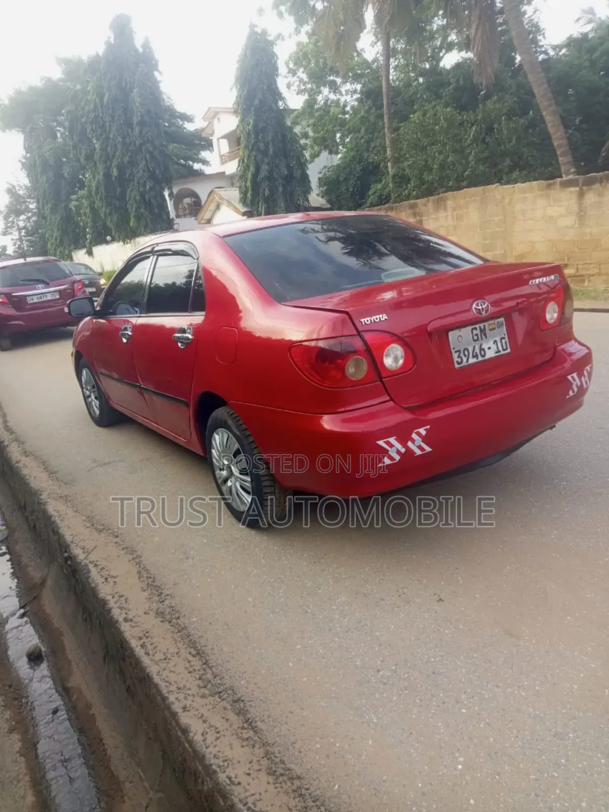 Toyota Corolla LE 2007 Red